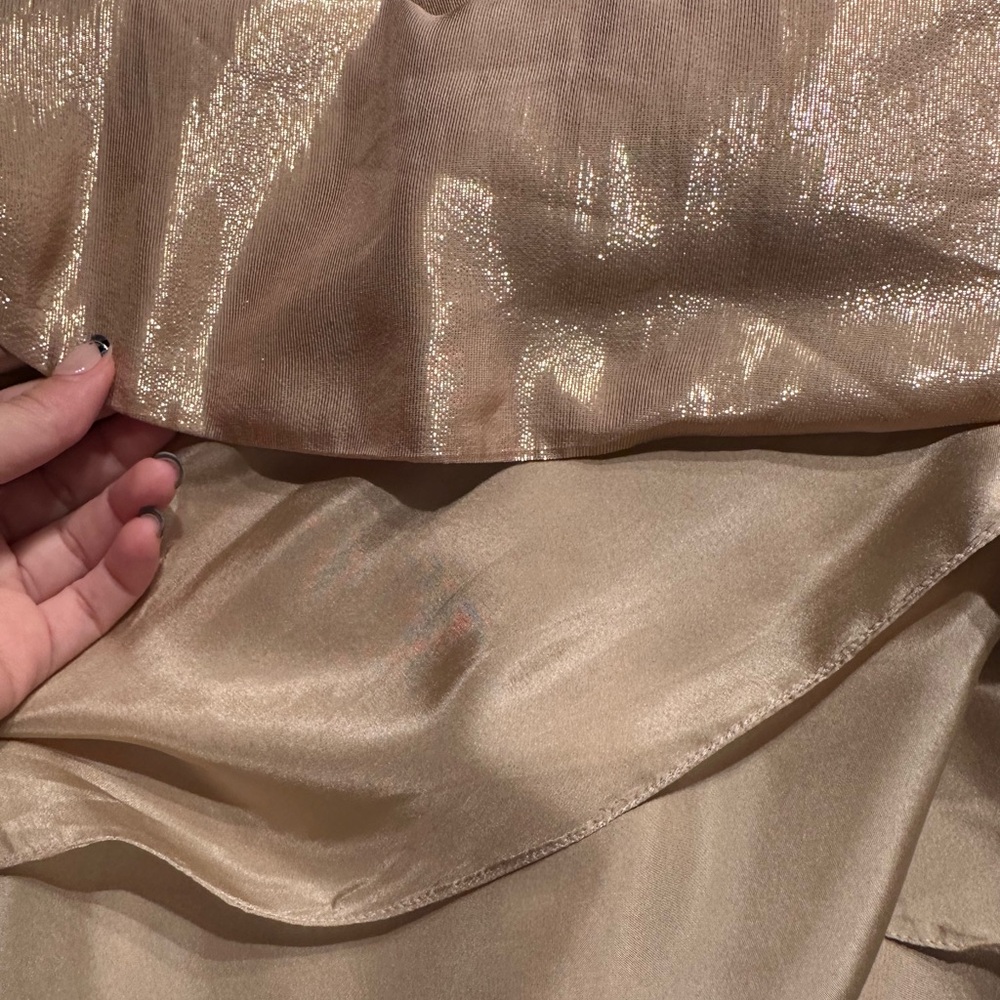 Ralph Lauren Gold Skirt - Picture 4 of 4